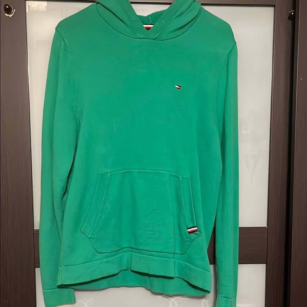 Green Hoodie Sweater